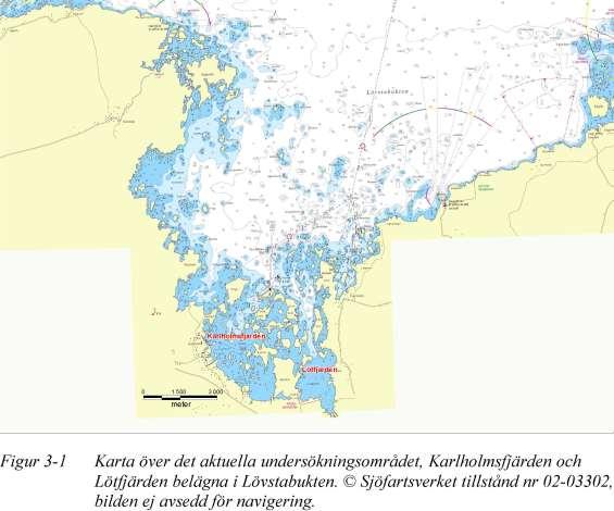 5 3 Områdesbeskrivning 3.1 Läge Lövstabukten är belägen i Norra Uppland i Uppsala län i ca 30 km sydost om Gävle och ca 15 km sydost om Skutskär (se Figur 3-1).