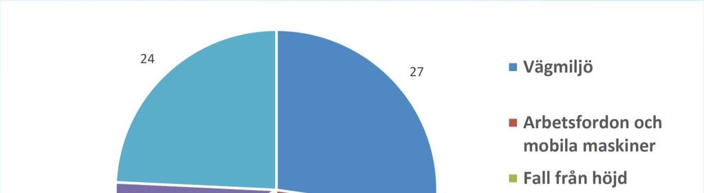 Påbörjade aktiviteter i den andan Arbetsmiljöverkets nollvisionsarbete,