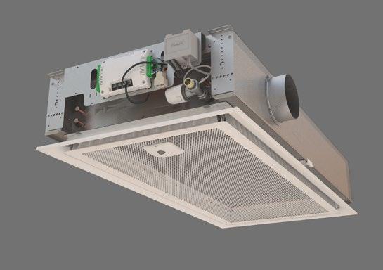Teknisk beskrivning Komfortmodul ADAPT Parasol ADAPT Parasol är baserad på en vanlig Parasol men är dessutom utrustad med funktioner för behovsstyrning av inneklimatet.