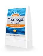 Triomega får ny förpackning Produktion och förpackning av Triomega har under kvartalet flyttas från extern part till Vitamex i Norrköping.