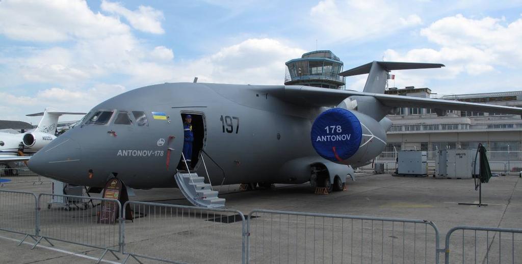 ÅRSRAPPORT 2015 Bilaga 2016-02-26 Sida 75 (131) 11.9. Transportflygplan Antonov An-178 Bild 90. Militära transportflygplanet An-178.
