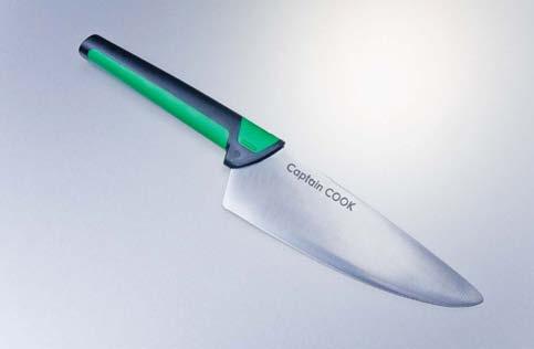 Chroma Captain COOK kock-kniv Knivarna från Chroma Captain Cook är designade i Tyskland med hjälp av barn.