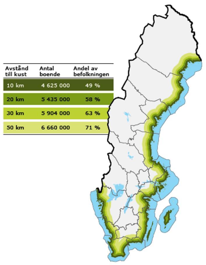 Kust- och strandzonskartering Bakgrund och syfte