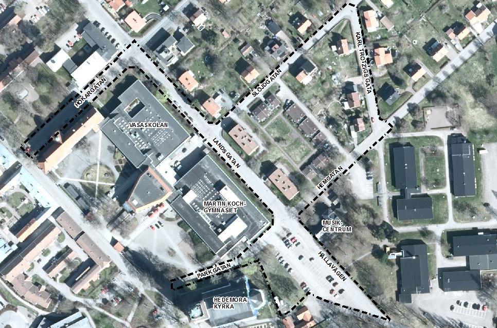PLANBESKRIVNING Planbeskrivningen har ingen självständig rättsverkan, men klargör planens syfte och innehåll. BAKGRUND OCH SYFTE Detaljplanen beställdes av Hedemorabostäder i december 2014.