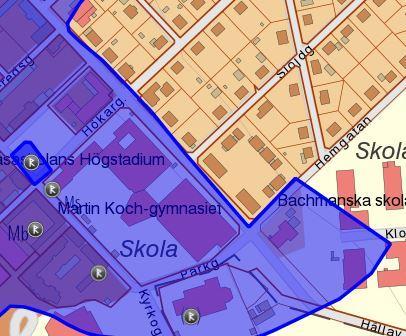 Uttryck för riksintresset: Gatunätet med kvarvarande rester av det medeltida, oregelbundna planmönstret, gamla infartsvägar och det i etapper utbyggda rutnätssystemet.