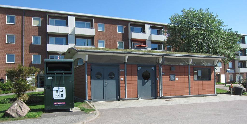 5.4. Placering Avfallsutrymmens placering behöver noga övervägas för att skapa en trygg och ändamålsenlig avfallshantering.