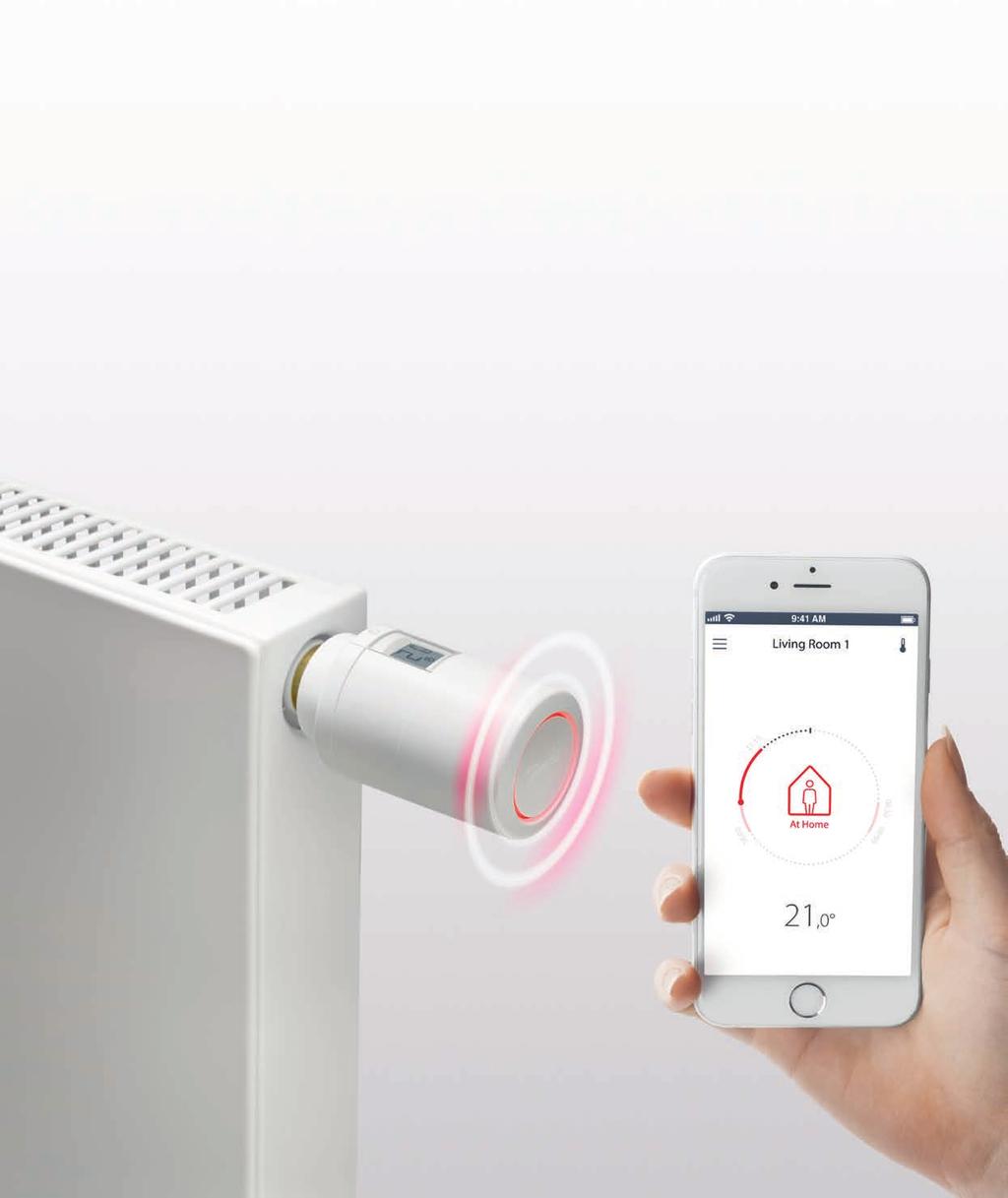 Radiatortermostat Danfoss Eco Danfoss Eco ger dig fullständig kontroll över din radiatoruppvärmning via Bluetooth. Det är den perfekta fristående lösningen för dig som bor i lägenhet eller villa.