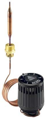 Självverkande regulatorer för temperaturreglering RAVK, RAVI, FTC Självverkande termostatdelar som kombineras med 2-vägsventilerna RAV/8, VMT-/8 och VMA, eller med 3-vägsventilerna