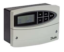 ECL Comfort 110 Elektronisk regulator Danfoss ECL Comfort 110 är en regulator för reglering av en krets för såväl fjärrvärme som pannor. Den har ett användarvänligt gränssnitt.
