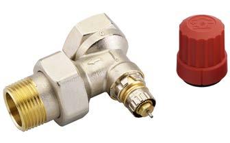 Radiatorventiler RA-U och RA-N RA-U och RA-N ventiler med förinställning används i 2-rörs vattenburna värmesystem för att säkerställa bästa fördelning av