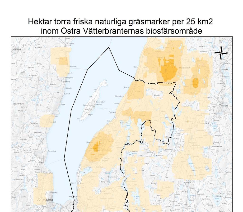Figur 7. Torra-friska naturliga gräsmarker.