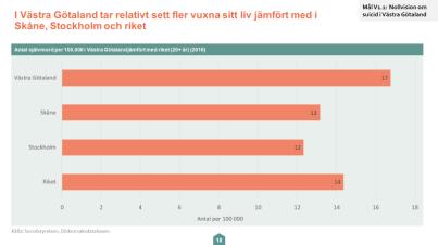 Respektive kapitel är indelad i handlingsplanens fem fokusområden, i enlighet med strukturen i Handlingsplanen för psykisk hälsa i