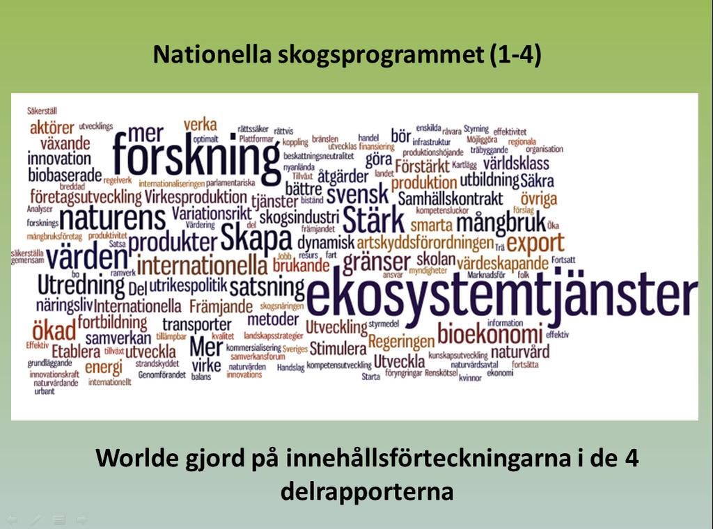 Ordmoln från