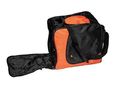 Värmeaccesoarer Modell: AJ8 FireBootbag Värmeväska Torkar och värmer skor, vandringskängor, arbetskor, pjäxor, hjälmar, handskar 230V och 12V biladapter Storlek: 40 x 37 x 28