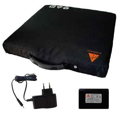 Värmeaccesoarer Modell: AJ7 FireCushion Värmekudde Håller värme ca 4 h 1 värmenivåer Hög effektiv uppladdningsbart Li-Ionen batterier 7,4V/2,2 Ah/16,3Wh Litet, lätt (105g) och kompakt batteripack