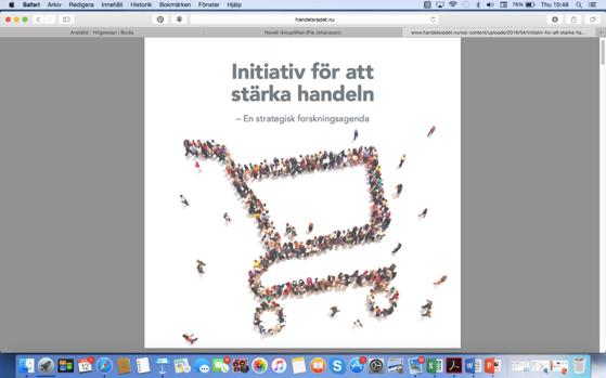 Initiativ för att stärka handeln Samarbete mellan Handelsrådet och arbetsmarknadens parter inom handelntagit fram en strategisk agenda.