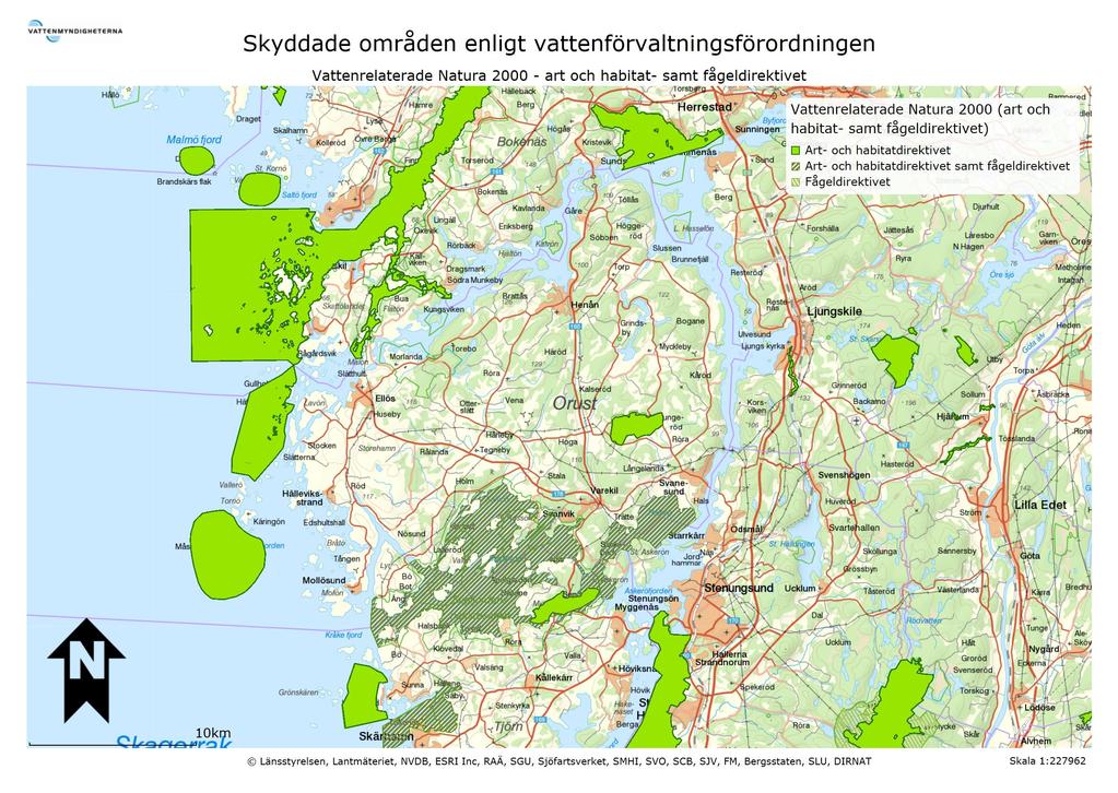 Enskilda Avlopp policy Bilaga 4 Skyddade områden enligt