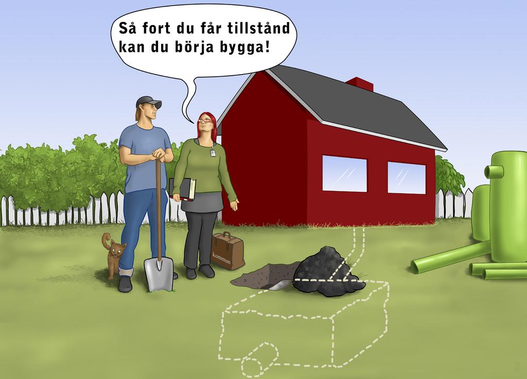 Källa: Naturvårdsverket. När avloppet är klart Det är viktigt att avloppsanläggningen sköts enligt anvisningar och kontrolleras med jämna mellanrum.