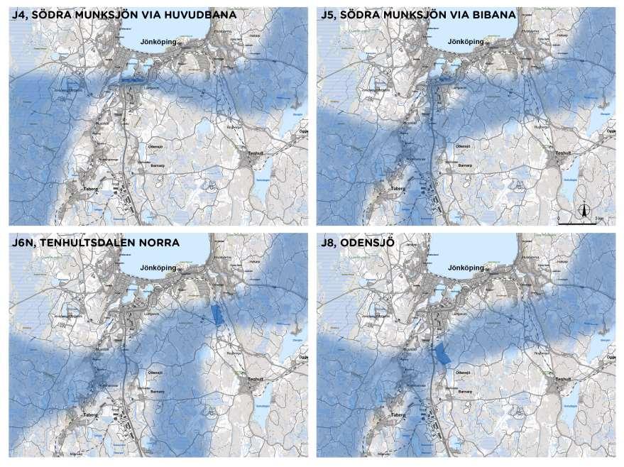 8 Sammanfattande beskrivning av studerade stationsalternativ 8.1 Inledning Beskrivningarna i detta kapitel är kortfattade, och bygger på det mer utförliga resonemang som förts i föregående kapitel.