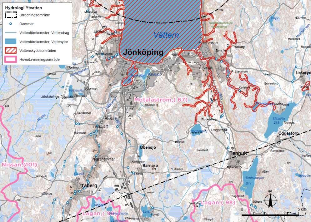 4.1.7 Klimat, vatten och luft 4.1.7.1 Klimat De klimatologiska förutsättningarna uppvisar en relativt stor variation i Jönköping med omland.