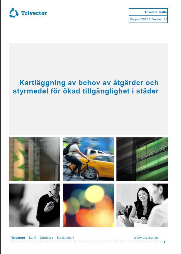 Åtgärdsvalsstudier för att skatta behov i infrastrukturåtgärder i kollektivtrafik och cykel Uppskalning