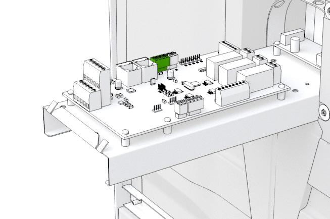 Installation med Modbus-nätverk X26 Ventilationsaggregatet kan också styras via Modbuskontakten X26.