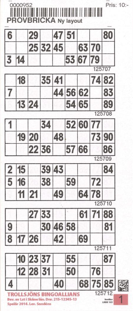 SE-Kuponger SE Kuponger Artikelnr Artikelnr Blad Löpnr+ Streckkod Tilltryck + Tilltryck 1 754001 754201 2 754002 754202 3 754003 754203 4 754004 754204 5 754005 754205 6 754006 754206 7 754007 754207