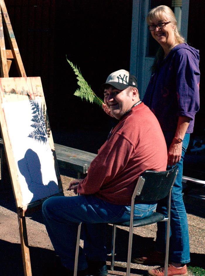 Studiefrämjandet Gävle Dala Norr - SeeMyArtDalarna Vi skapar konst tillsammans Projektperiod 2015-06-01 till 2016-05-31 See My ART Dalarna är ett konstprojekt för och med personer med