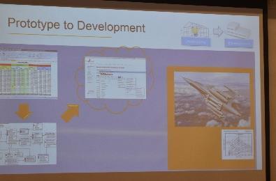Aras in a multi-disciplinary PLM-landscape Saab Aeronautics Lena Gunnarsson Service Owner PDM, från Saab Aeronautics, som bl a utvecklar JAS-39 Gripen.