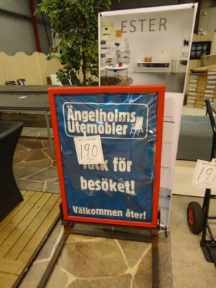 Trottoarpratare och ställ