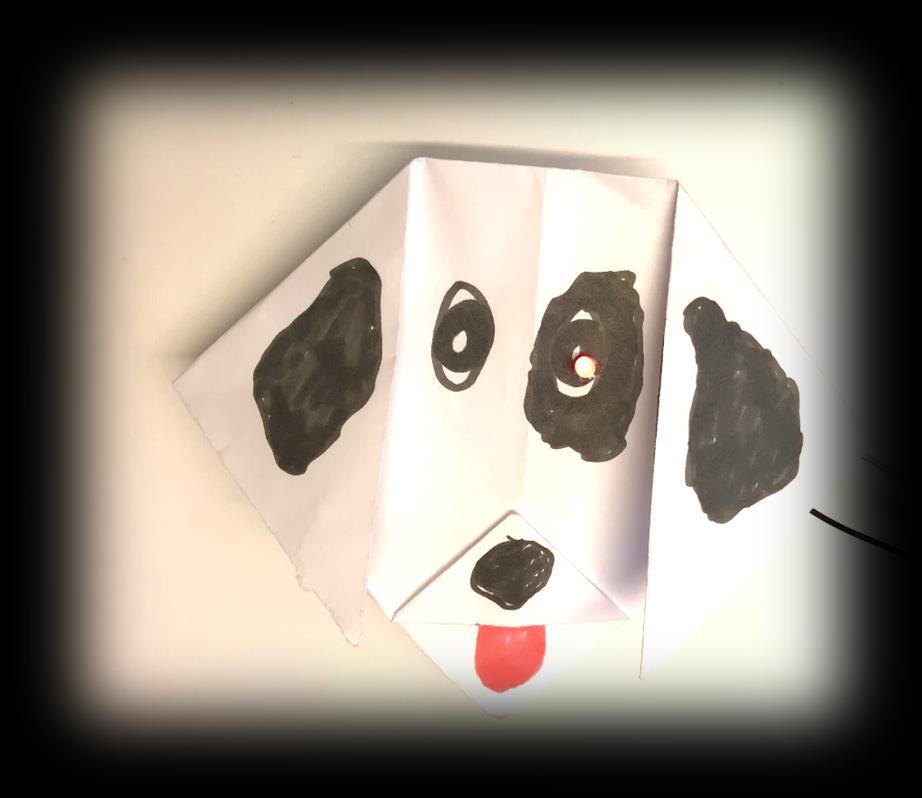 MaKey MaKey Djur/figur med lysande ögon Skapa ett djur eller en figur med lysande ögon 1.