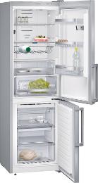 Rostfritt- enstaka varor KG 36NHI32 easyclean Energieffektietsklass: A++ på en skala från A+++ till D, 258 kwh/år Nettovolym total: 320 l Elektronisk temperaturstyrning, den inställda temperaturen är