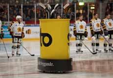 Mycket bra tillfälle att exponera ditt företag tydligt och exklusivt i anslutning till matchstart.
