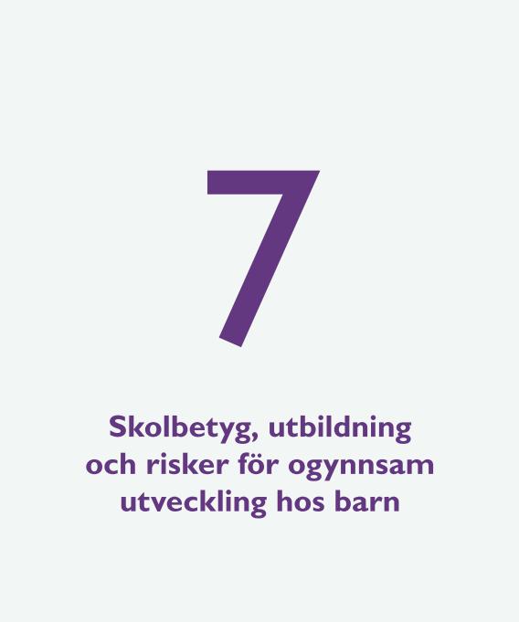 Betyg från grundskolan den enskilt viktigaste skyddsfaktorn Gäller alla ungdomar, inte bara de