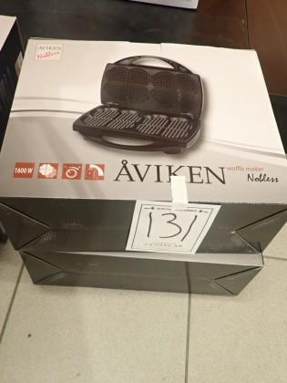 00 kr exkl moms 2 våffeljärn Åviken