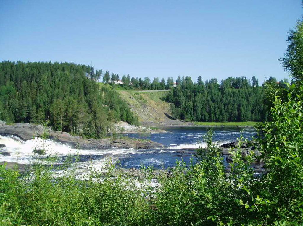 Ovanför nipans krön har grundvattenytan mätts upp på 16 meters djup, under vägen i den övre delen av områden på mellan 4 och 10 meters djup och under vägen i den