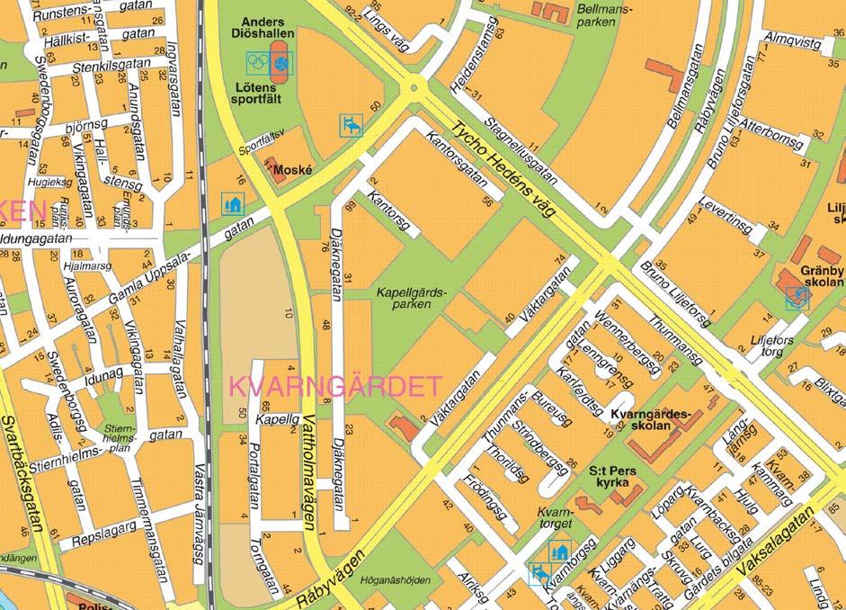 PLAN- OCH BYGGNADSNÄMNDEN Handläggare Diarienummer Kajsa Reslegård PBN 2015-1910 018-727 47 44 Detaljplan för Kvarngärdet 64:2 Standard planförfarande SAMRÅDSTID mellan 26 september och 7 november