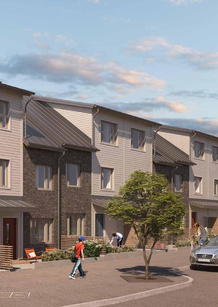 Myntan TYRESÖ Arkitekt A-Sidan Arkitektkontor Husfördelning 37 st 5 rok 117 kvm 10 st 6 rok