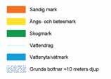 de prioriterade biotopernas fördelning i Helsingborgslandskapet, exklusive