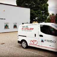 MILJÖPÅVERKAN FRIBOs verksamhet ger i första hand upphov till miljöpåverkan inom följande nyckelområden: Energiförbrukning (uppvärmning, tappvarmvatten och el för fastighetsdrift och transporter)