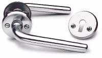 DÖRRTRYCKEN Dörrhandtag A5300 Bårebo Dörrhandtag A9673 Bårebo 744268 För dörrtjocklek 38-42 mm.
