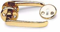krom 5 # Dörrhandtag A9639 Bårebo 744231 744232 Komplett med nyckelskylt. För dörrtjocklek 38-42 mm. PP.
