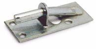 GÅNGJÄRN Hakgångjärn smitt fzv Bårebo Gångjärnsstapel förzinkat 814007 Gångjärnet borrat för 3/8" skruv, stapeln för 1/2" skruv. Levereras parvis komplett med staplar.