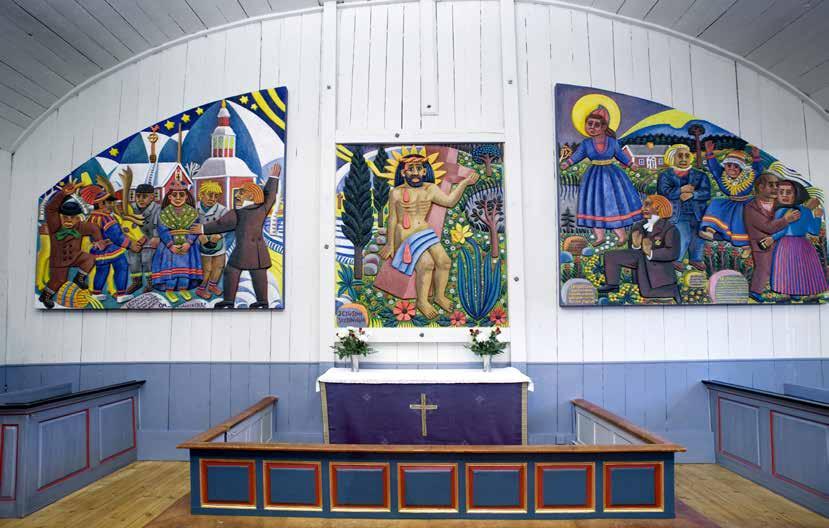 Foto: Anders Alm Jukkasjärvi kyrka.