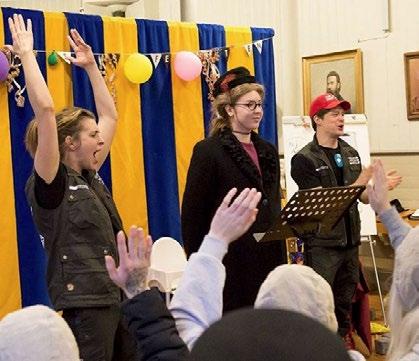 Det blir bättre! 2017 VAR ETT fantastiskt år för Örebro länsteater. Vi träffade bland annat drygt 23 000 skolelever under året. Det är vi otroligt stolta och glada över!