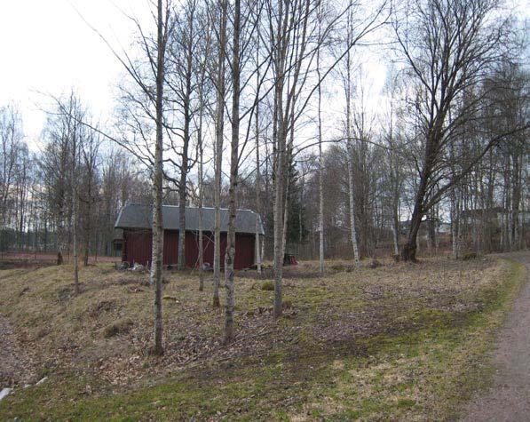 Skötselplan Område 1 Halvöppen mark. Tidigare slåttermark och åkermark. Ytan avgränsas av sluttning.