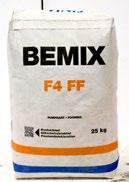 1100300 Bemix F4 FF 25 kg 1101640 Bemix F4 FF 1000 kg 1100420 Bemix High Tech 310 25 kg 1100520 Bemix High Tech 310 FF 25 kg 1 Brukssprutor Bruksspruta för fogning av betongelement och