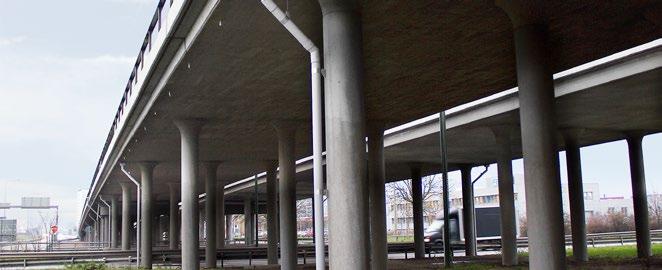 Sortimentet innefattar flera olika produkter, från grundande korrosionsskydd till högpresterande lagningsbruk. Innan en reparation påbörjas bör en besiktning av skadan göras.