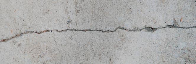 Betongreparation och metoder Förarbete Förutsättningen för en lyckad betongreparation är ett korrekt förarbete. Reparationsområdet måste först rengöras noggrant.