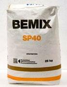 Lagningsbruk Bemix R50 är ett högpresterande, fiberförstärkt, krympkompenserat tixotropt lagningsbruk för lagningar på betong där krav på en högvärdig och beständig lagning föreligger.